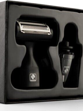 Skull Shaver Pitbull Foil Shaver & Nose Trimmer Attachments - Easy Hair Removal